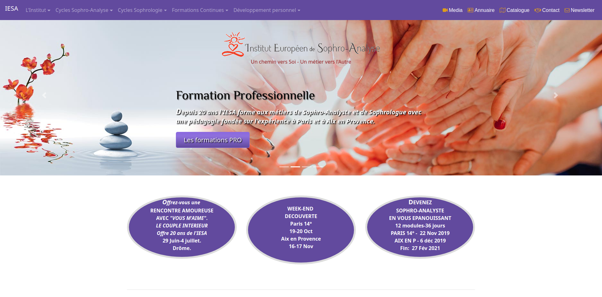 formation sophro analyse